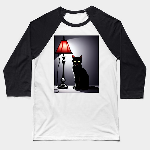 One with the shadows Baseball T-Shirt by arc1